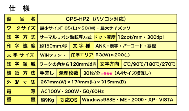 CPS-HP2 dl